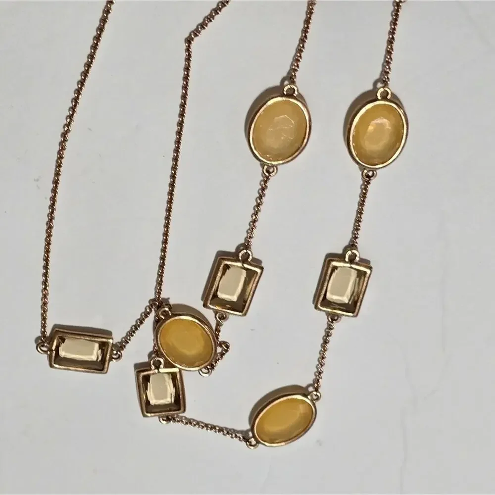 KATE SPADE New York Rose Gold Long Necklace‎
